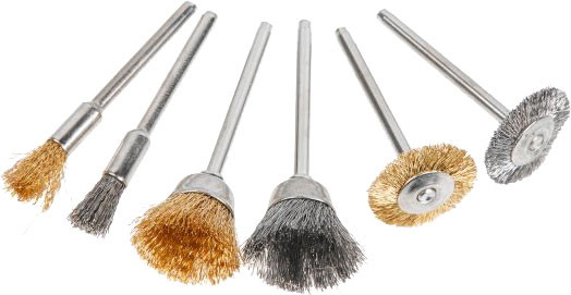 Изображение товара Набор щеток для электроинструмента Wortex 1335685