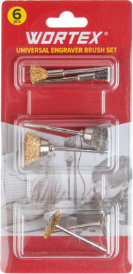 Изображение товара Набор щеток для электроинструмента Wortex 1335685