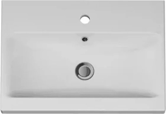 Изображение товара Тумба с умывальником AM.PM Pulse M91-FHX0602-WCC0602WG (белый глянцевый/графитовый)