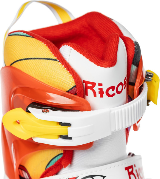 Изображение товара Роликовые коньки Ricos Fun PW-116AG M (р-р 34-37, белый/оранжевый)