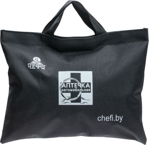 Изображение товара Аптечка автомобильная Чефи В мягком футляре (новая комплектация)