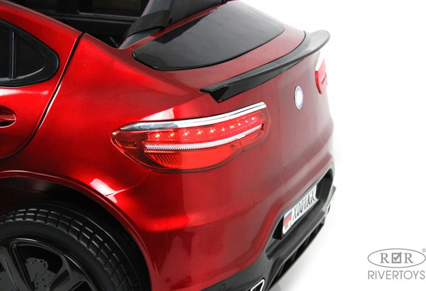 Изображение товара Детский автомобиль RiverToys X001XX (красный глянец)