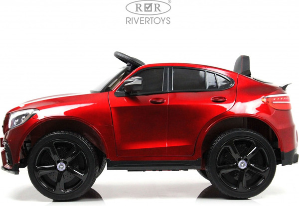Изображение товара Детский автомобиль RiverToys X001XX (красный глянец)