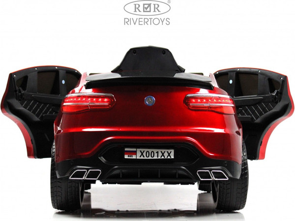 Изображение товара Детский автомобиль RiverToys X001XX (красный глянец)