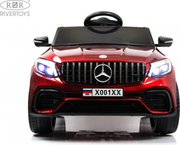 Изображение товара Детский автомобиль RiverToys X001XX (красный глянец)