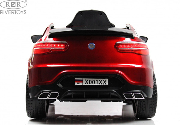 Изображение товара Детский автомобиль RiverToys X001XX (красный глянец)