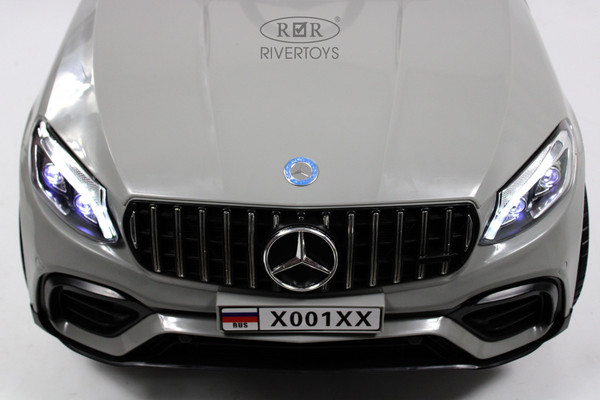 Изображение товара Детский автомобиль RiverToys X001XX (серый)