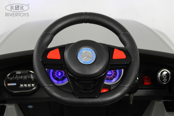 Изображение товара Детский автомобиль RiverToys X001XX (серый)