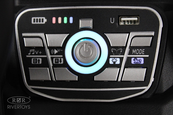 Изображение товара Детский автомобиль RiverToys E001EE (зеленый)