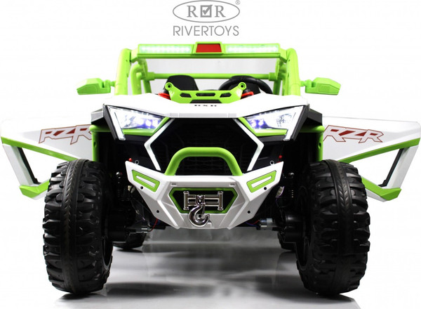 Изображение товара Детский автомобиль RiverToys E001EE (зеленый)