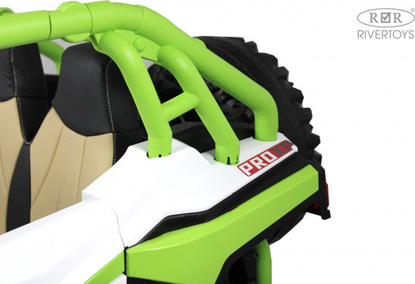 Изображение товара Детский автомобиль RiverToys E001EE (зеленый)