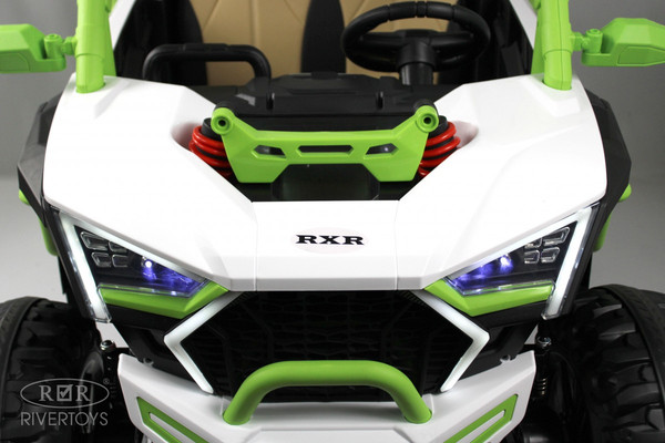 Изображение товара Детский автомобиль RiverToys E001EE (зеленый)