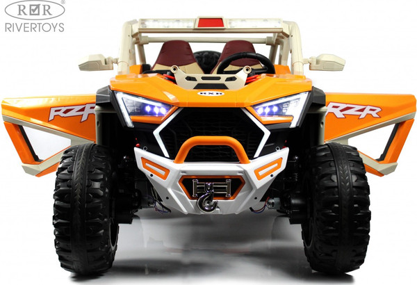 Изображение товара Детский автомобиль RiverToys E001EE (оранжевый)