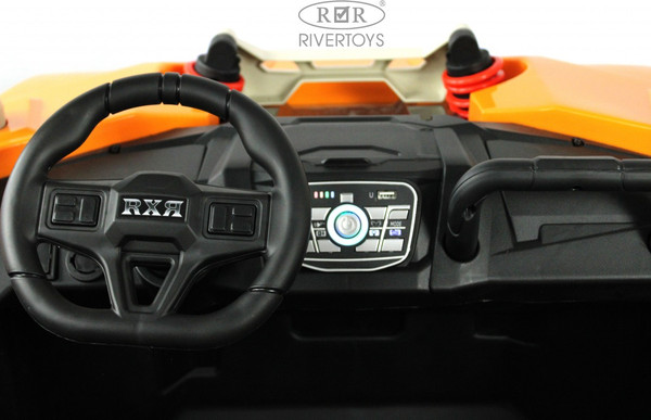 Изображение товара Детский автомобиль RiverToys E001EE (оранжевый)