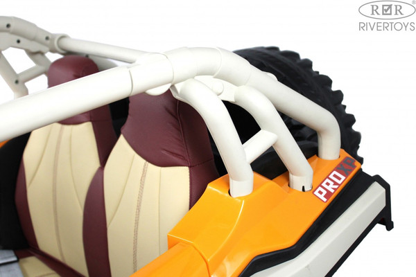 Изображение товара Детский автомобиль RiverToys E001EE (оранжевый)