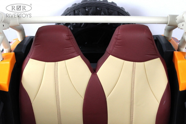 Изображение товара Детский автомобиль RiverToys E001EE (оранжевый)