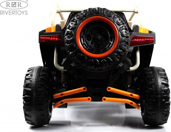 Изображение товара Детский автомобиль RiverToys E001EE (оранжевый)