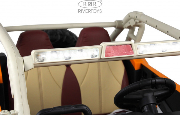 Изображение товара Детский автомобиль RiverToys E001EE (оранжевый)