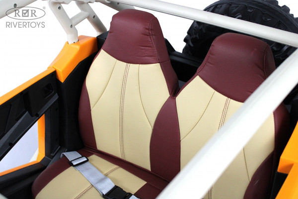 Изображение товара Детский автомобиль RiverToys E001EE (оранжевый)