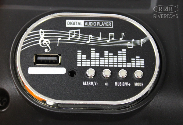 Изображение товара Детский автомобиль RiverToys K555PX (оранжевый)