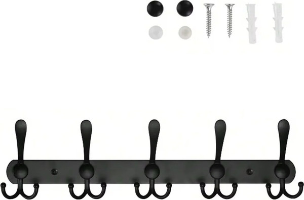 Изображение товара Вешалка для одежды Sipl DA200 настенная (черный)