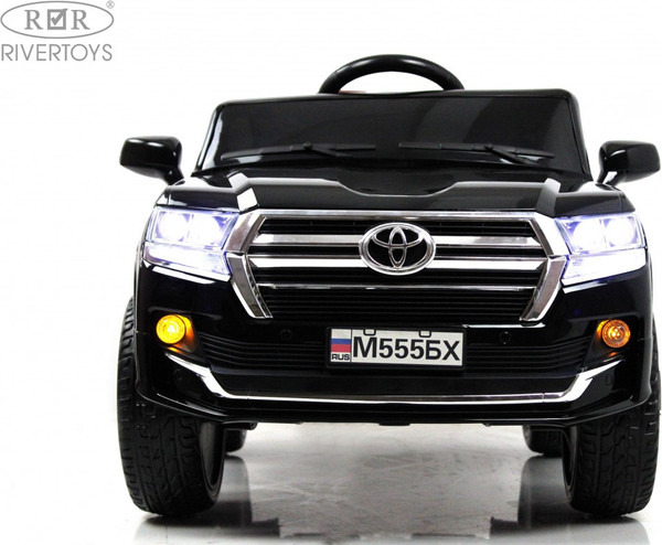 Изображение товара Детский автомобиль RiverToys М555БХ (черный глянец)