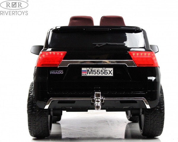 Изображение товара Детский автомобиль RiverToys М555БХ (черный глянец)