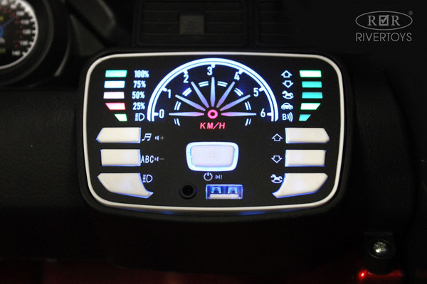 Изображение товара Детский автомобиль RiverToys F222FF (красный глянец)