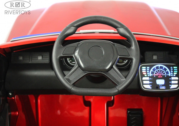 Изображение товара Детский автомобиль RiverToys F222FF (красный глянец)