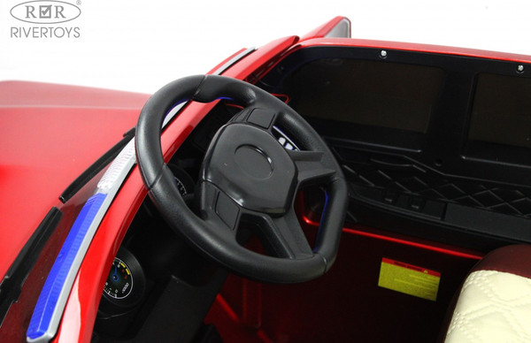 Изображение товара Детский автомобиль RiverToys F222FF (красный глянец)