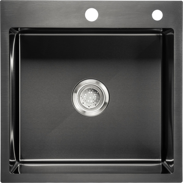 Изображение товара Мойка кухонная Saniteco 5050 PVD (с сифоном, дозатором и коландером)