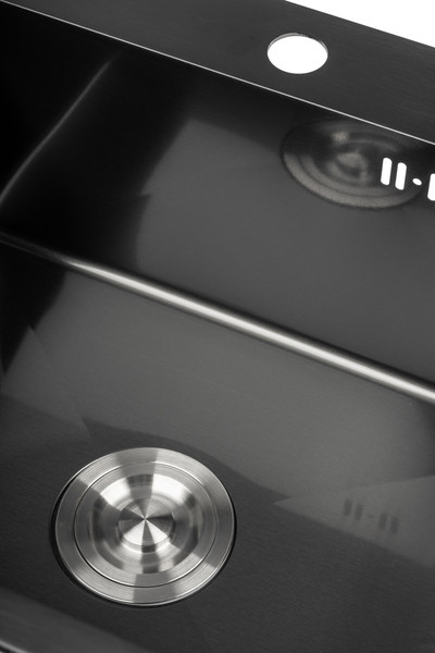 Изображение товара Мойка кухонная Saniteco 5045 PVD (с сифоном, дозатором и коландером)