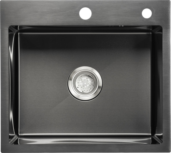 Изображение товара Мойка кухонная Saniteco 5045 PVD (с сифоном, дозатором и коландером)