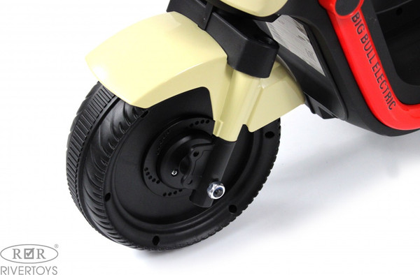 Изображение товара Детский мотоцикл RiverToys G888GG (молочный)