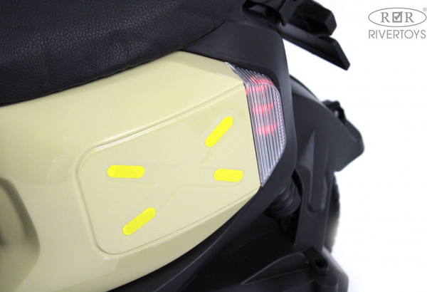 Изображение товара Детский мотоцикл RiverToys G888GG (молочный)