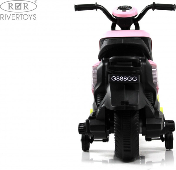 Изображение товара Детский мотоцикл RiverToys G888GG (розовый)