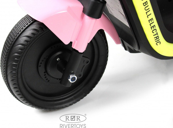 Изображение товара Детский мотоцикл RiverToys G888GG (розовый)