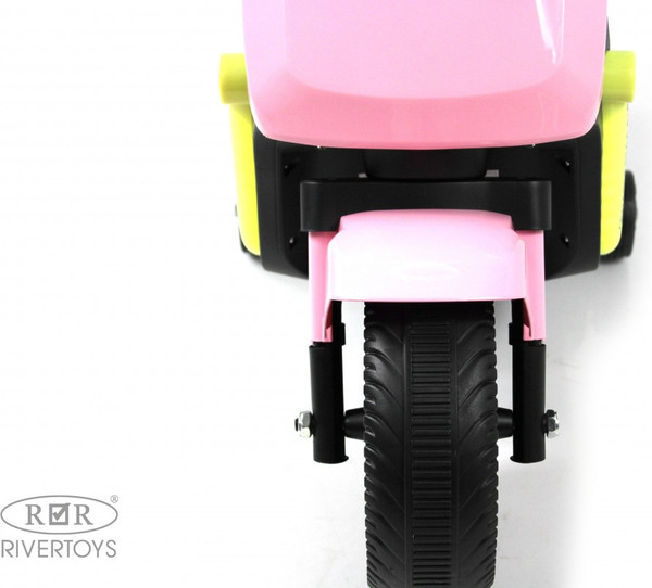 Изображение товара Детский мотоцикл RiverToys G888GG (розовый)
