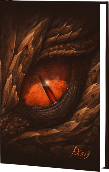 Изображение товара Ежедневник Listoff Взгляд дракона / ЕЖИ24512802