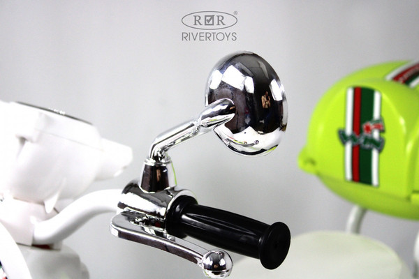 Изображение товара Детский мотоцикл RiverToys Z444ZZ (зеленый)