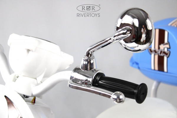 Изображение товара Детский мотоцикл RiverToys Z444ZZ (синий)