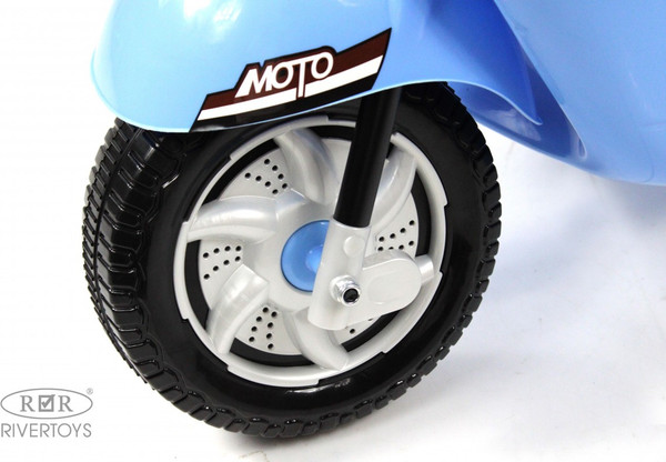 Изображение товара Детский мотоцикл RiverToys Z444ZZ (синий)