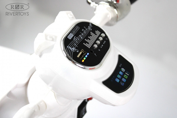 Изображение товара Детский мотоцикл RiverToys Z444ZZ (синий)