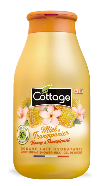 Изображение товара Гель для душа Cottage Honey & Frangipani Moisturizing Shower Milk (250мл)