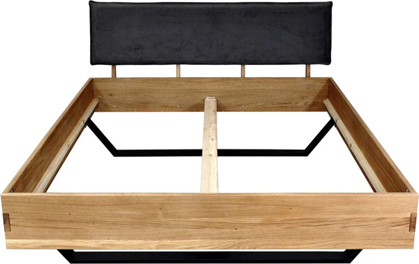 Изображение товара Двуспальная кровать Dipriz Bellissima 160x200 / Д.83052.1 (дикий дуб/масло)