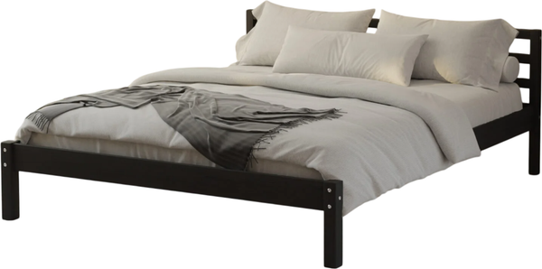 Изображение товара Двуспальная кровать Dipriz Tarva 160x200 / Д.83056.2 (серый Ral 7016)