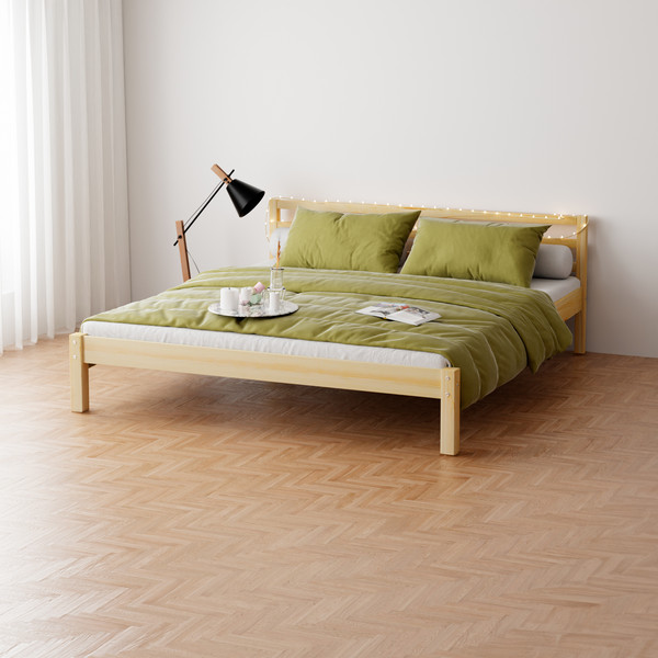 Изображение товара Двуспальная кровать Dipriz Tarva 180x200 / Д.83055.7 (без отделки)