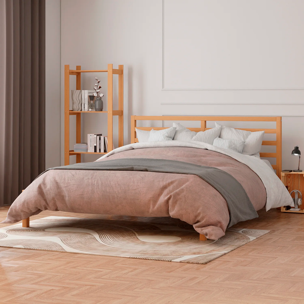 Изображение товара Двуспальная кровать Dipriz Tarva 180x200 / Д.83054.2 (бейц отто)