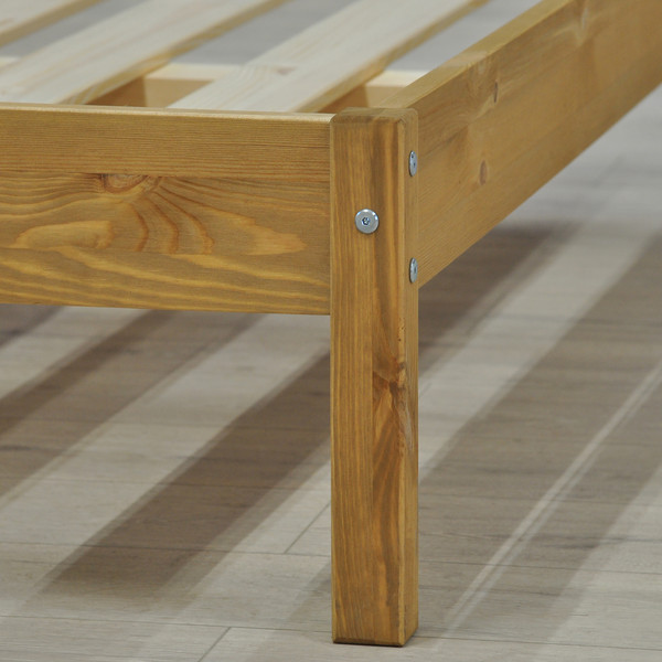 Изображение товара Двуспальная кровать Dipriz Tarva 180x200 / Д.83054.2 (бейц отто)