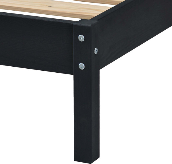 Изображение товара Двуспальная кровать Dipriz Tarva 180x200 / Д.83055.2 (серый Ral 7016)